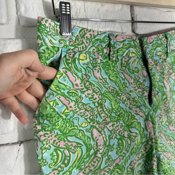Lilly Pulitzer Avenue Short Alligator Print Size 0 - Picture 10 of 10
